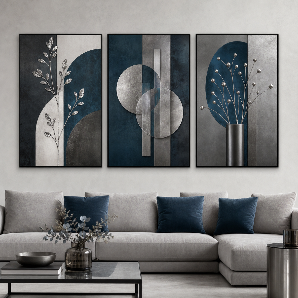 Botânico Geométrico - ambiente decorado NOXHome