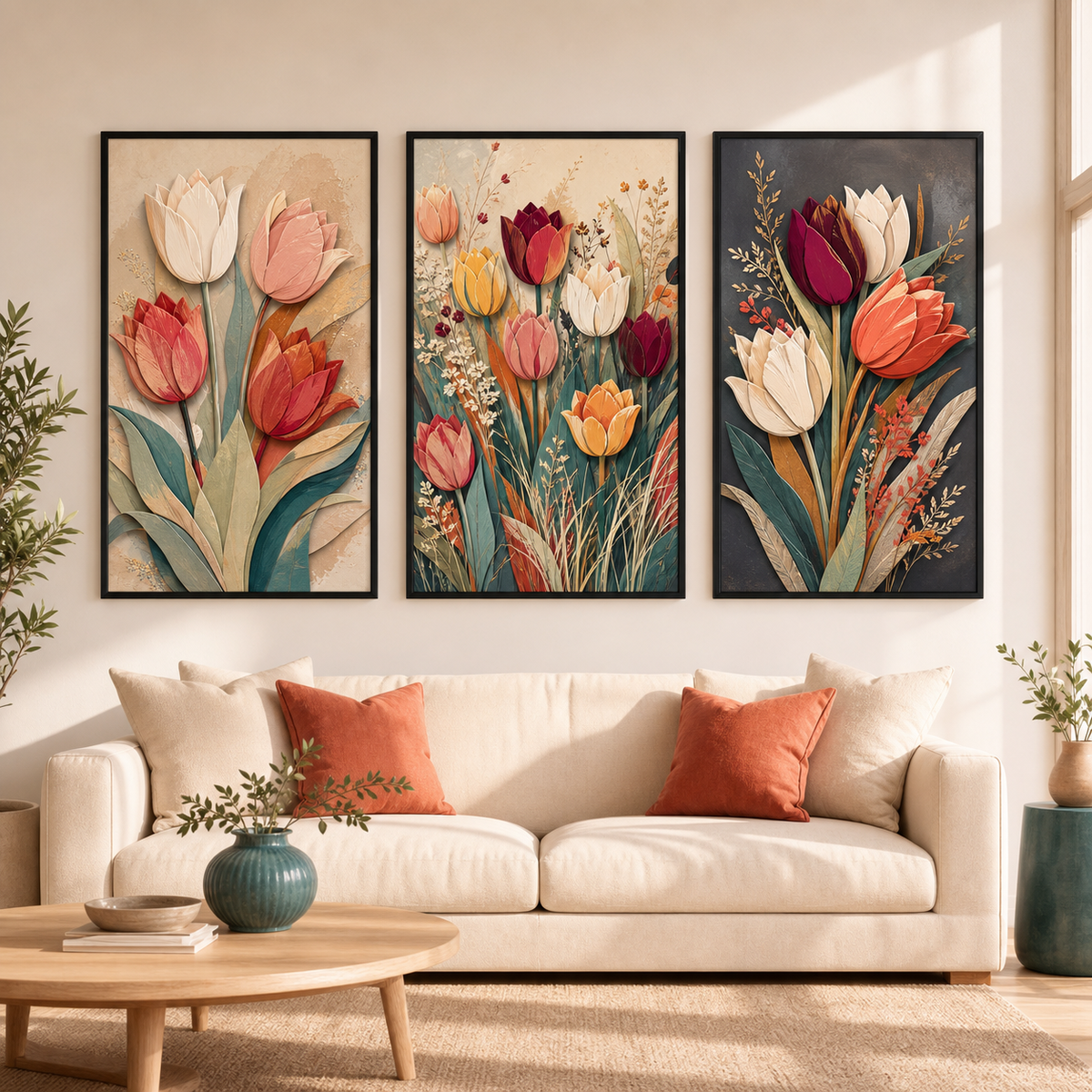 Tulipas Moderno - ambiente decorado NOXHome