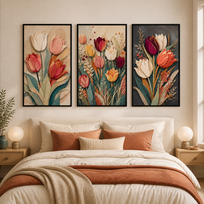 Tulipas Moderno - ambiente decorado NOXHome