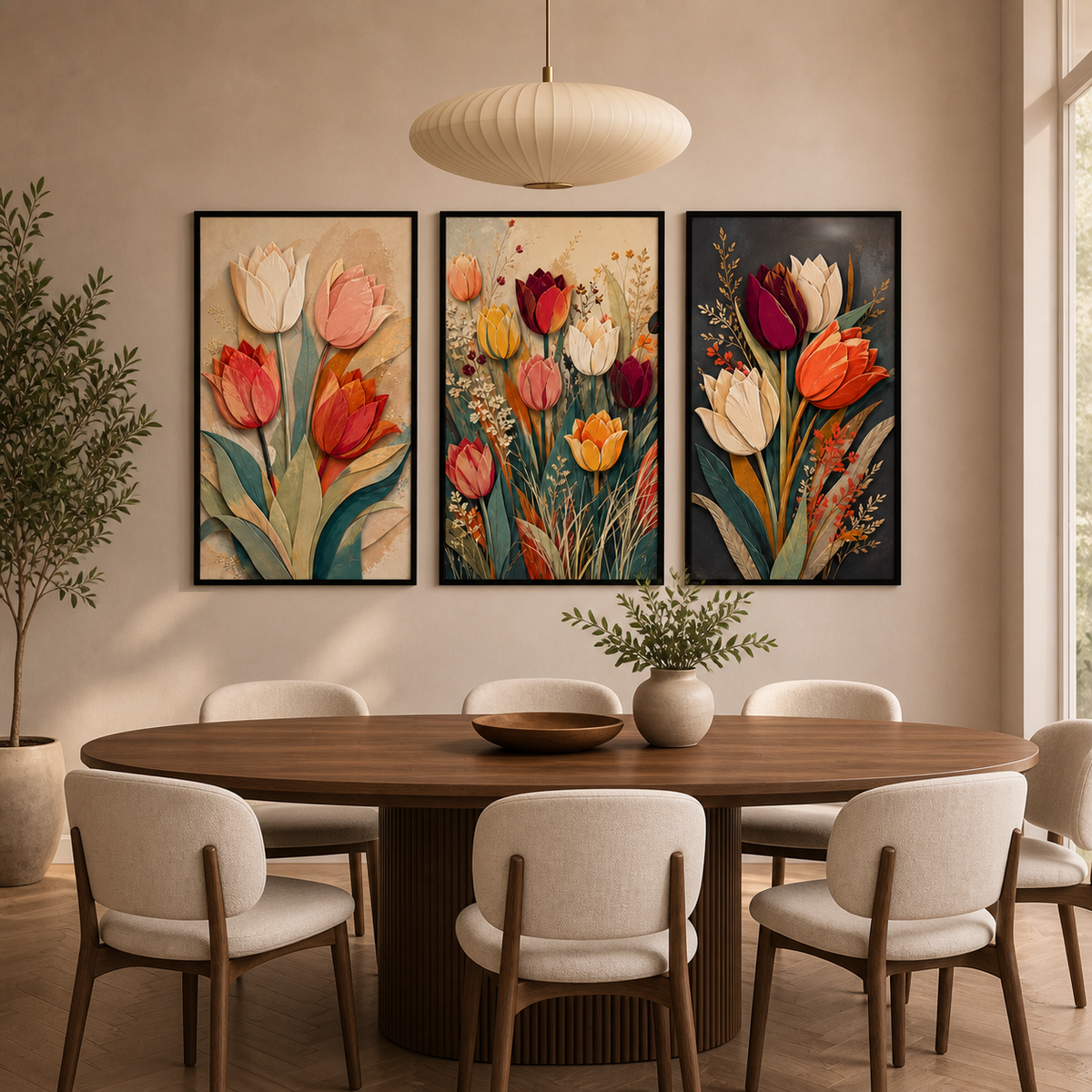 Tulipas Moderno - ambiente decorado NOXHome