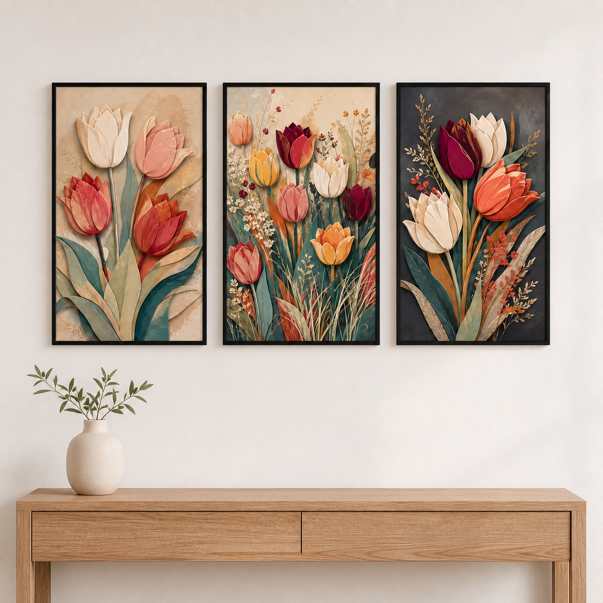 Tulipas Moderno - ambiente decorado NOXHome