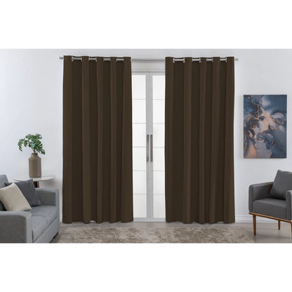 Cortina Blackout PVC NOXHome | 100% Blecaute para Varão Simples 2,80x3,00m