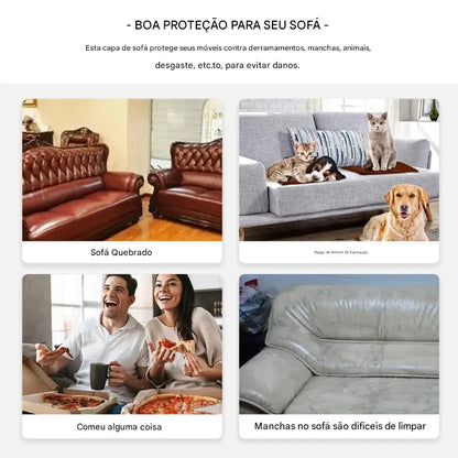 Capa de Sofá Elástica Jacquard 1 a 5 lugares NOXHome
