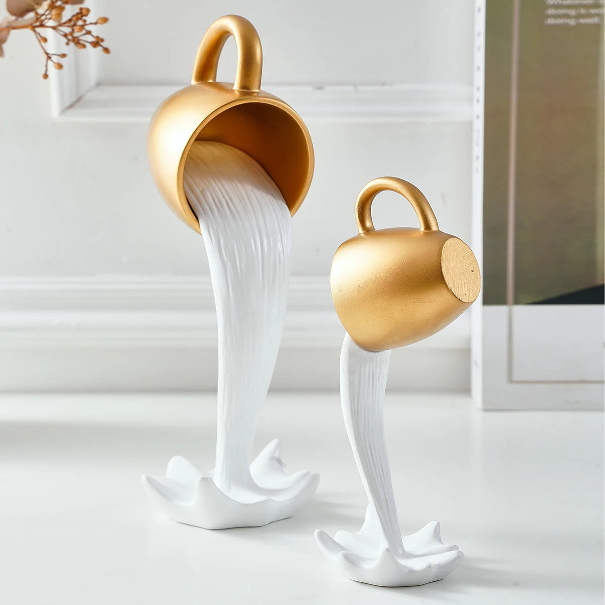 Decoração Suporte Café Suspenso Resina NOXHome