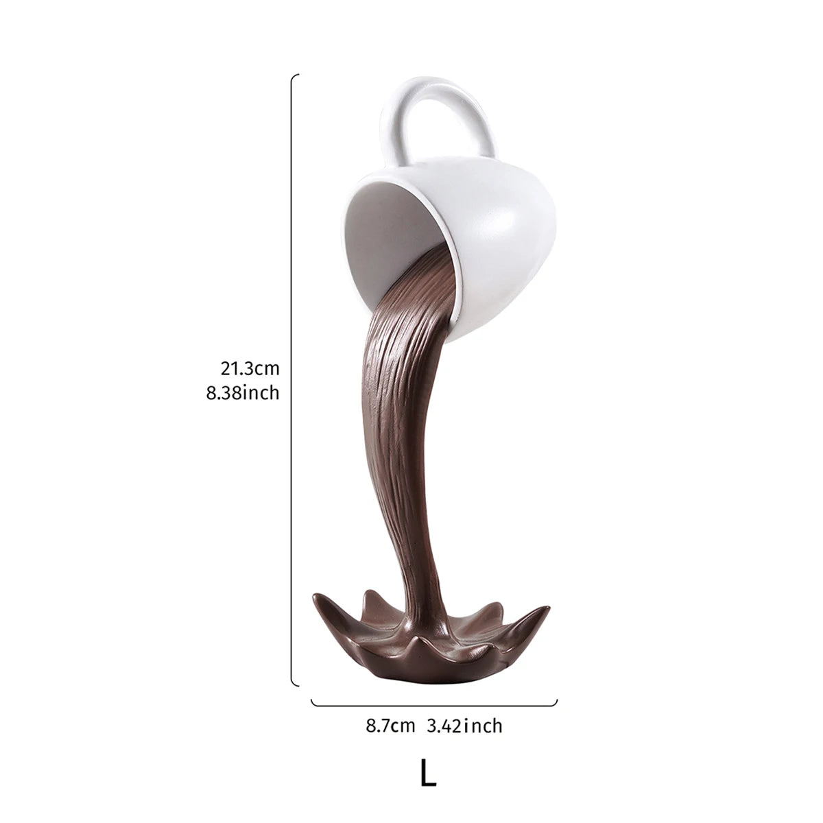 Decoração Suporte Café Suspenso Resina NOXHome