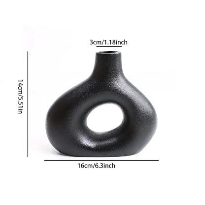 Vaso Cerâmico Rosquinha NOXHome