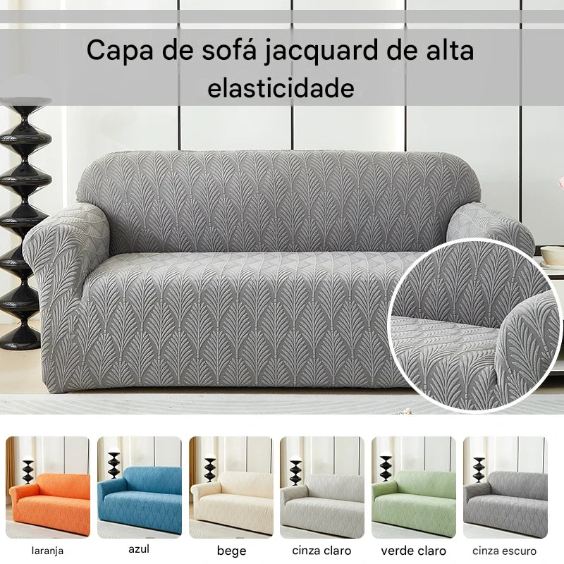 Capa de Sofá Elástica Jacquard NOXHome