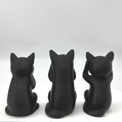 Gatos 3 Sábios Mármore NOXHome
