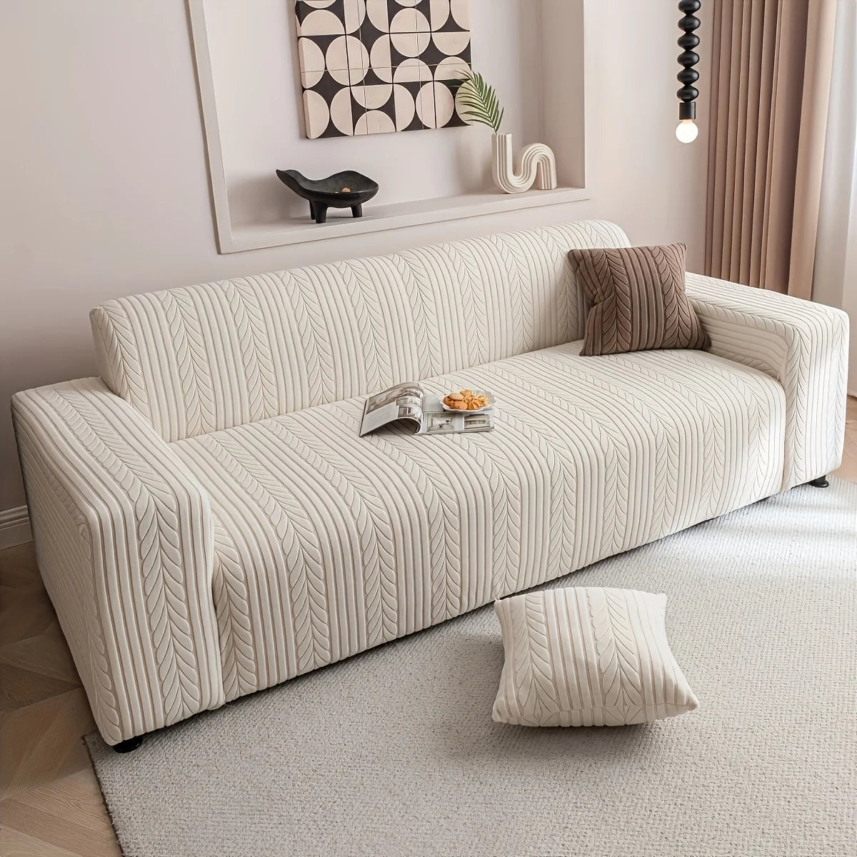 Capa de Sofá Jacquard 160g Inverno NOXHome
