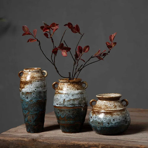 Vaso Cerâmico Hidropônico Retro NOXHome