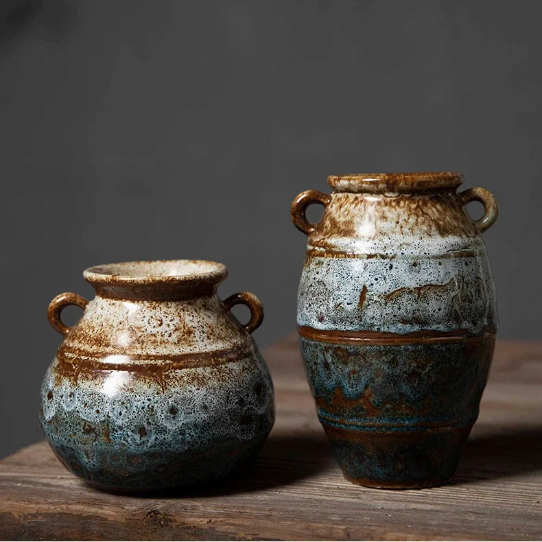 Vaso Cerâmico Hidropônico Retro NOXHome