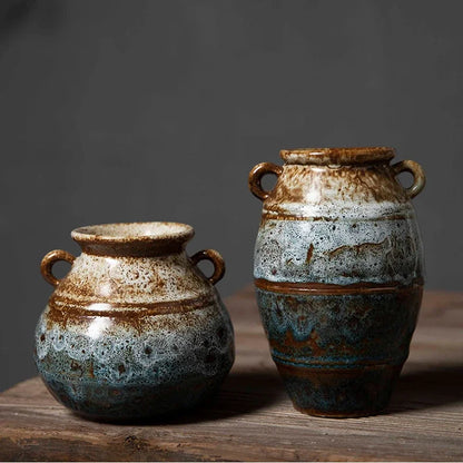 Vaso Cerâmico Hidropônico Retro NOXHome