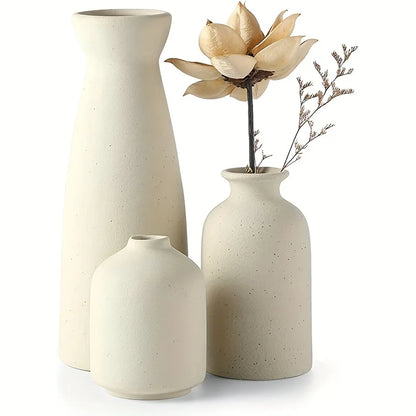 Conjunto Vasos Cerâmica 3 Peças NOXHome