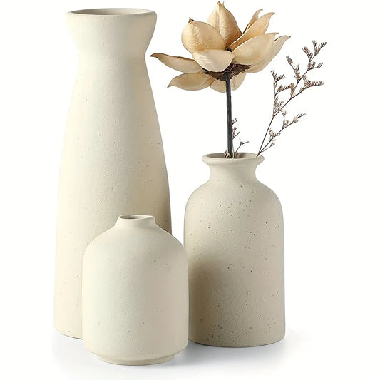 Conjunto Vasos Cerâmica 3 Peças NOXHome