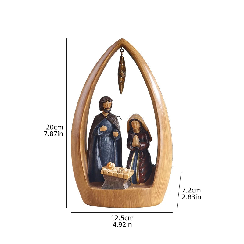 Presépio Resina Sagrada Família NOXHome