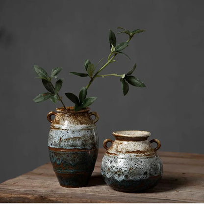 Vaso Cerâmico Hidropônico Retro NOXHome