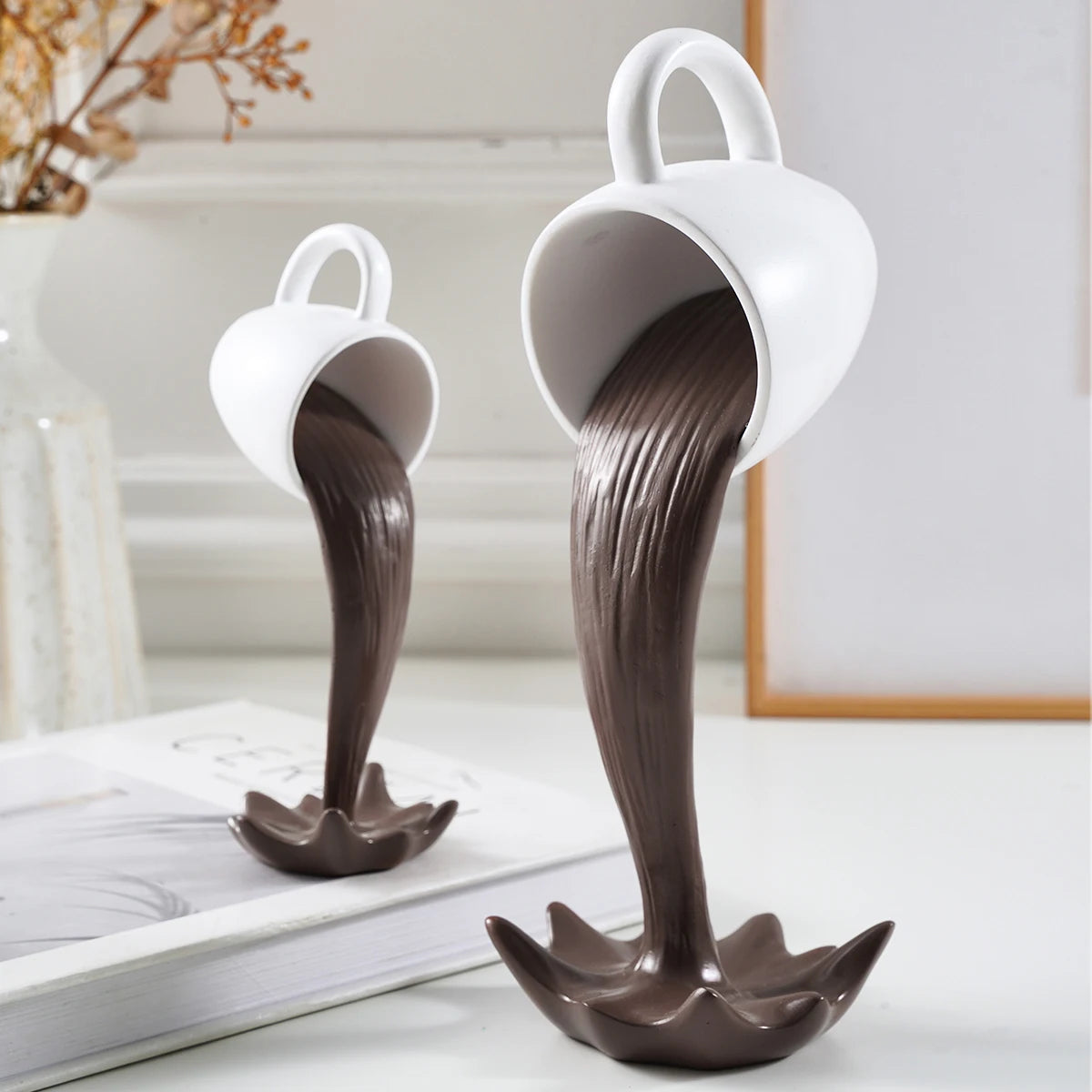 Decoração Suporte Café Suspenso Resina NOXHome