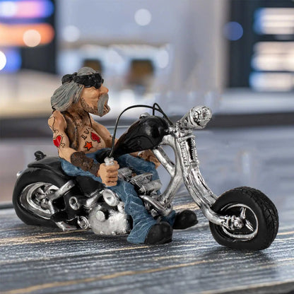 Escultura Motociclista Resina NOXHome