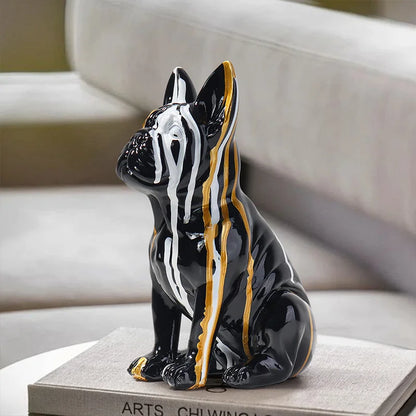 Buldogue Francês Resina Aquarela NOXHome