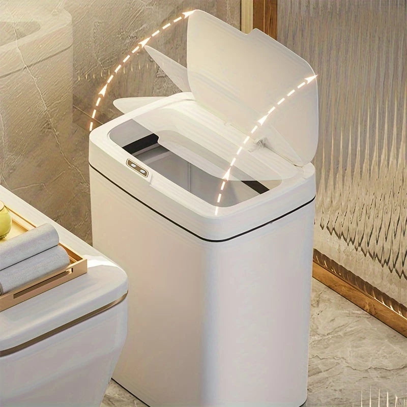 Lixeira Automática com Sensor NOXHome | Abertura por Aproximação Touch e Vibração 16L