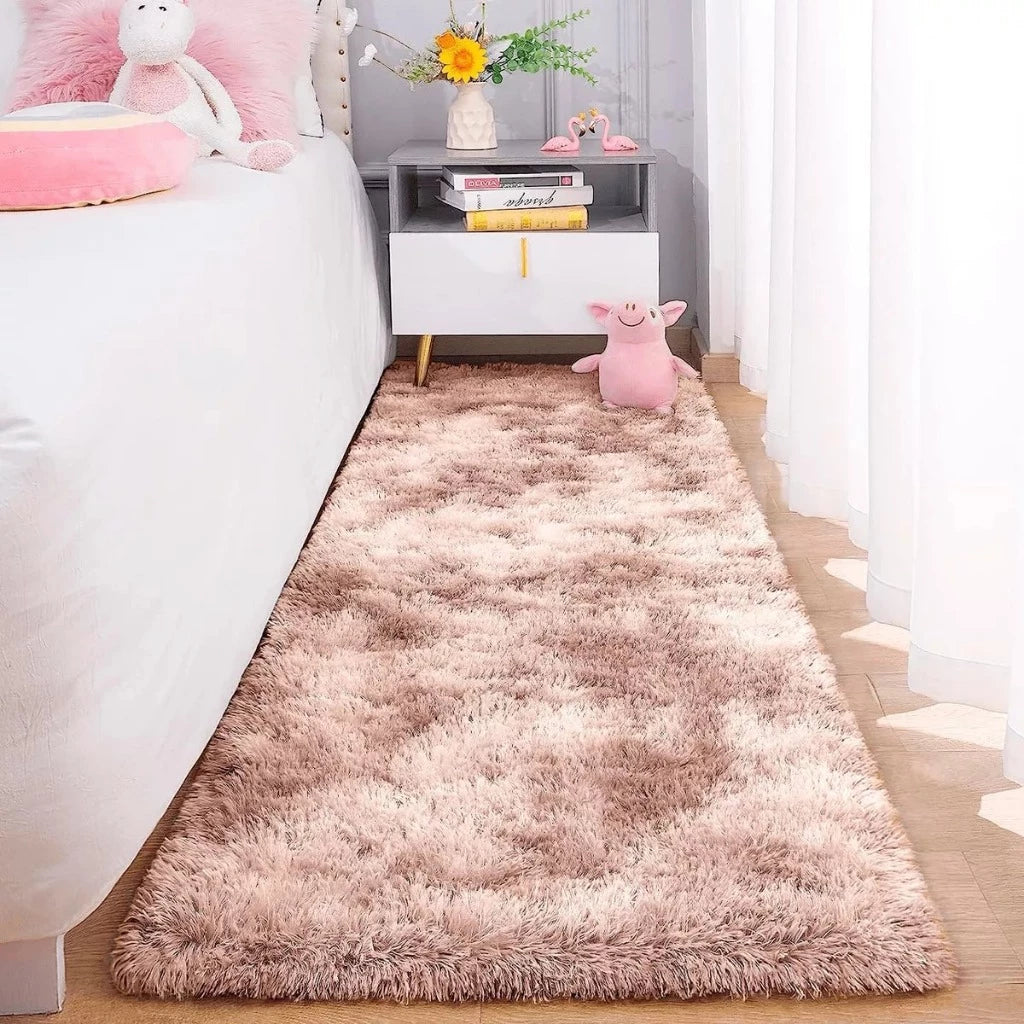 Tapete Passadeira Peludo Shaggy NOXHome | Felpudo Antiderrapante 2,00x0,60m
