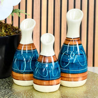 AZUL DESENHO TRIO GARRAFINHA