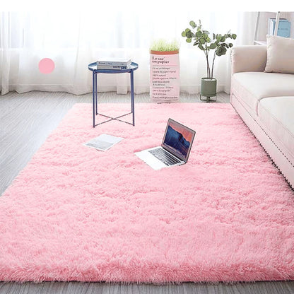 Tapete Peludo Shaggy NOXHome | Felpudo Antiderrapante Sala e Quarto 1,00x1,50m