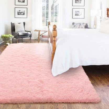 Tapete Peludo Shaggy NOXHome | Felpudo Antiderrapante Sala e Quarto 1,00x1,50m