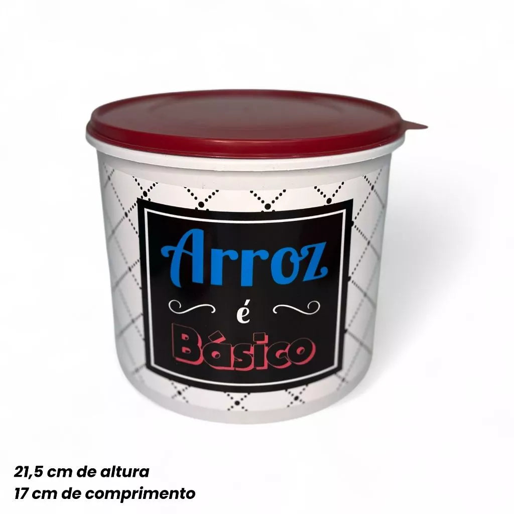 Kit Potes Mantimentos + Marmitas NOXHome | Hermético Livre de BPA – 9 Peças