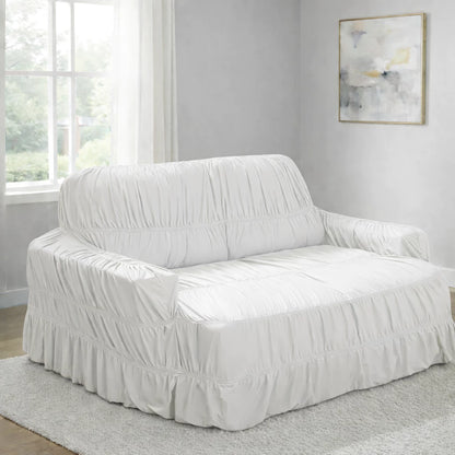 Capa de Sofá Retrátil 4 Lugares King NOXHome | Malha Gel Elástica com 21 Elásticos