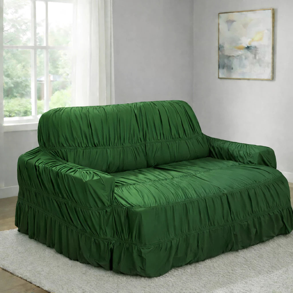 Capa de Sofá Retrátil 4 Lugares King NOXHome | Malha Gel Elástica com 21 Elásticos