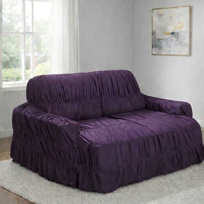 Capa de Sofá Retrátil 4 Lugares King NOXHome | Malha Gel Elástica com 21 Elásticos