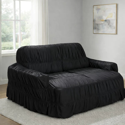 Capa de Sofá Retrátil 4 Lugares King NOXHome | Malha Gel Elástica com 21 Elásticos
