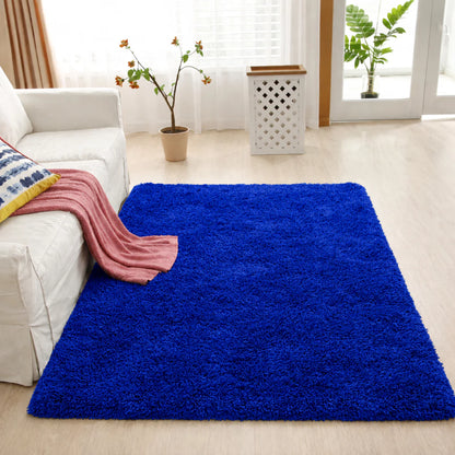 Tapete Peludo Shaggy NOXHome | Felpudo Antiderrapante Sala e Quarto 1,00x1,50m