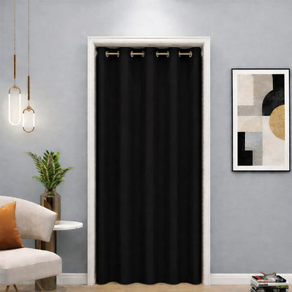 Cortina Porta Blackout Tecido Prime NOXHome | Reduz Calor Folha Única 1,40x2,20m