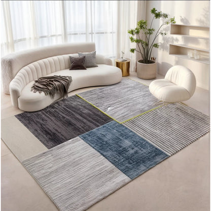 Tapete Belga Estampado NOXHome | Antiderrapante Sala e Quarto 1,50x1,00m – Coleção Exclusiva