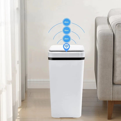 Lixeira Inteligente 13L Sensor Automático Banheiro e Cozinha NOXHome