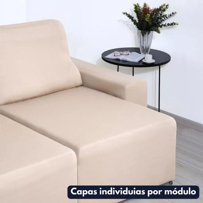 Capa Protetora Sofá Retrátil com Braço Elástica NOXHome