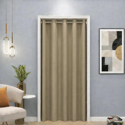Cortina Porta Blackout Tecido Prime NOXHome | Reduz Calor Folha Única 1,40x2,20m