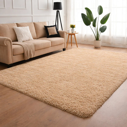 Tapete Peludo Shaggy NOXHome | Felpudo Antiderrapante Sala e Quarto 2,00x1,50m