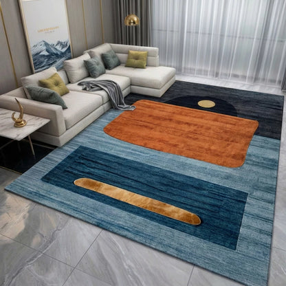 Tapete Belga Estampado NOXHome | Antiderrapante Sala e Quarto 1,50x1,00m – Coleção Exclusiva