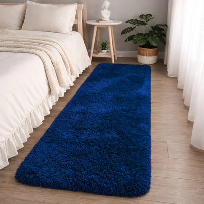 Tapete Passadeira Peludo Shaggy NOXHome | Felpudo Antiderrapante 2,00x0,60m