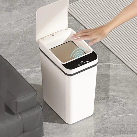 Lixeira Inteligente 13L Sensor Automático Banheiro e Cozinha NOXHome