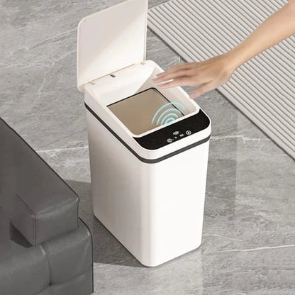 Lixeira Inteligente 13L Sensor Automático Banheiro e Cozinha NOXHome
