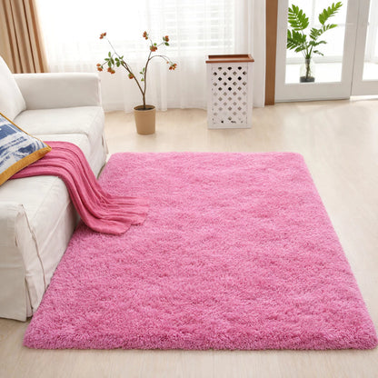 Tapete Peludo Shaggy NOXHome | Felpudo Antiderrapante Sala e Quarto 1,00x1,50m