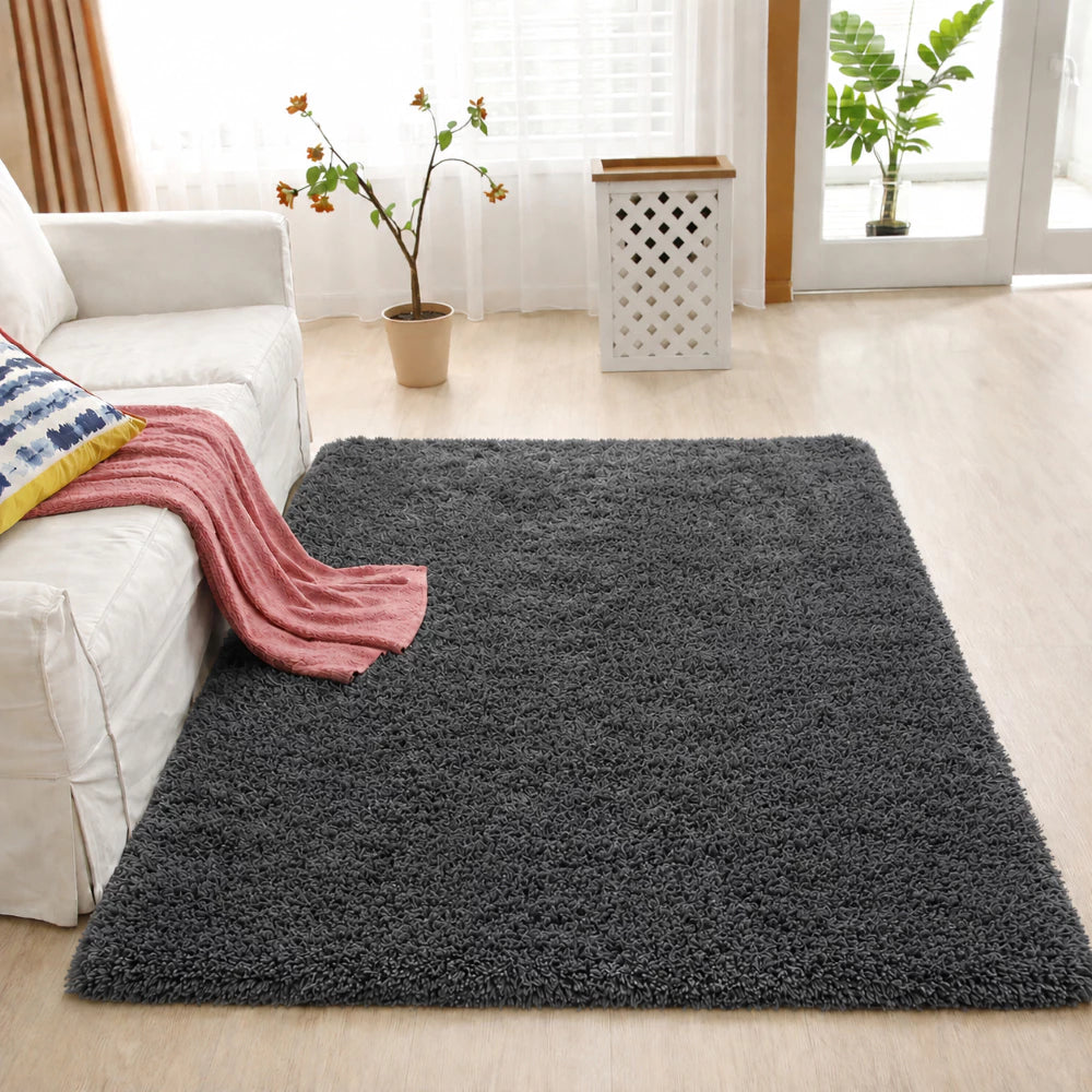 Tapete Peludo Shaggy NOXHome | Felpudo Antiderrapante Sala e Quarto 1,00x1,50m