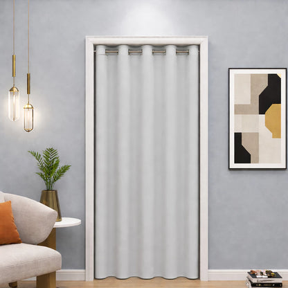 Cortina Porta Blackout Tecido Prime NOXHome | Reduz Calor Folha Única 1,40x2,20m