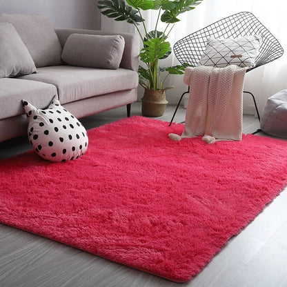 Tapete Peludo Shaggy NOXHome | Felpudo Antiderrapante Sala e Quarto 1,00x1,50m