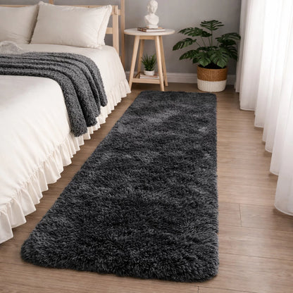 Tapete Passadeira Peludo Shaggy NOXHome | Felpudo Antiderrapante 2,00x0,60m