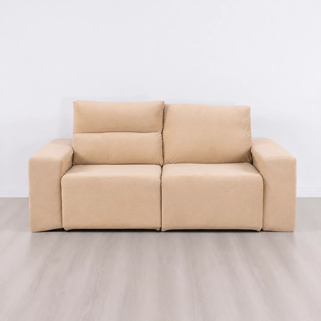 Capa para Sofá Retrátil 2 Lugares Super Luxo NOXHome | Manta Soft Elástica – Fácil de Colocar